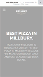Mobile Screenshot of pizzachefmillbury.com